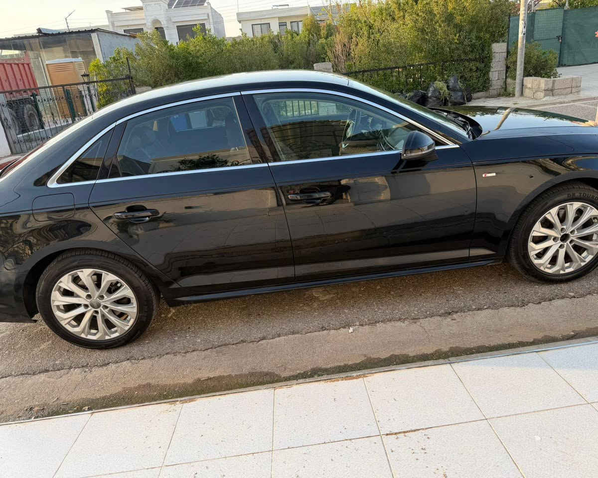 مديرك يريدك توصلة ماخذة بفورتي وعايف هل جمال بسعرها وارخص وخليجية وانت حر بعد

.
.
.

اودي A4 موديل 2019 — خليجي —وكاله

فووول مواصفات عدا الفتحة فئة ( S-LINE ) 

مكفوله كفاله عامة بدون اي حادث 
فقط جاملغ خلفي مرشوش كلير
______________________________________

رقم صاحب السياره / ***********
***********

باسمي تحويل او وكاله نفس اليوم

محرك السيارة 4 سلندر حجم 1800 توربو
برغي مامفتوح بيها وضع شركة

مواصفات .. كير اوتوماتك + عادي + شفتات سترين .. بصمة تشغيل .. بصمة ابواب .. هندبريك بصمة .. شاشة جبيرة .. بردات بلاديه .. حساسات خلفيه + امامي .. فول تحكمات ستيرن + شاشة .. ليد امامي .. ليد خلفي .. تبريد قطعتين .. كشنات جلد .. كشنات كهربائي .. دشبول مطعم بصاج .. نظام اوتو ستوب + أناره محيطيه بلاديه + عدسات ماتركس 

السيارة تجي تشوفها نظافتها مال سيارة زيرو وترايها مال سيارة زيرو ومسويلها سيرفس عاااام 
نظافتها 100%.

#السعر_

 العنوان أربيل او كربلاء
