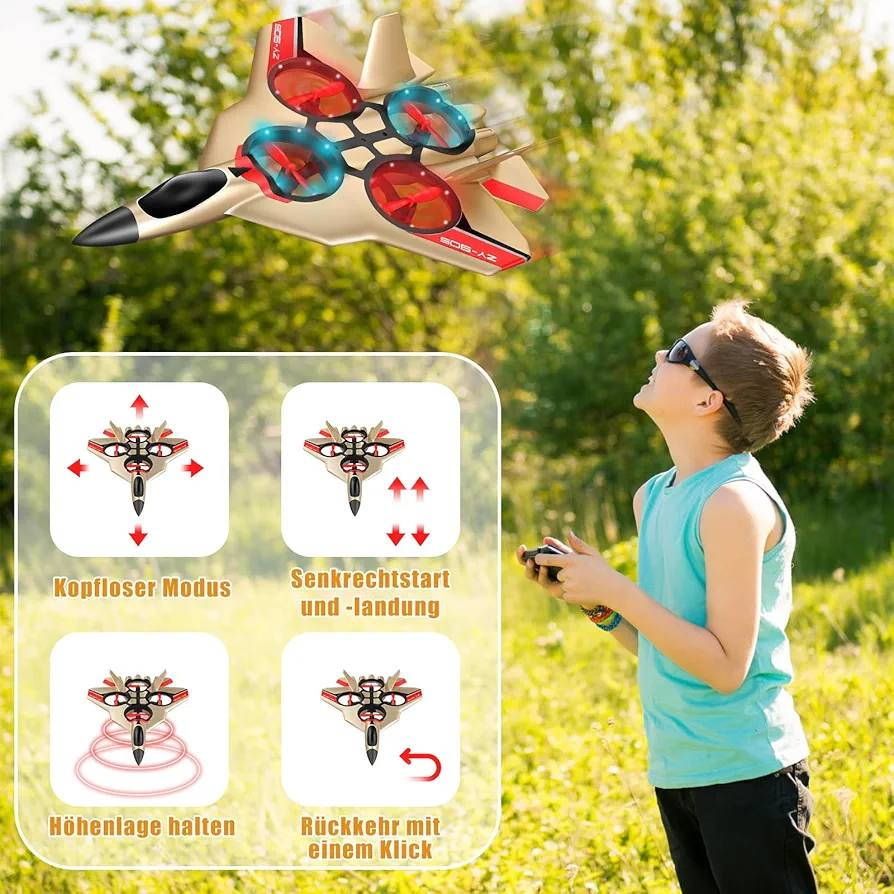 طائرة جونرين للتحكم عن بعد للأطفال، نموذج طائرة بتردد 2.4 جيجاهرتز مع مصابيح LED، طائرة تحكم عن بعد مزودة بمثبت جيروسكوبي رباعي المحاور للأطفال والمبتدئين (ذهبي)


**إذا كنت صاحب هذا الإعلان وتريد حذفه لأي سبب، رجاءا أرسل رسالة إلى الدعم الفني**