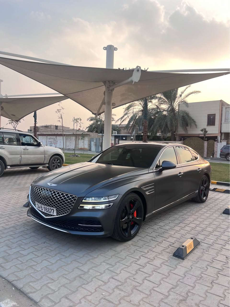 السلام عليكم جينيسس G80 2021 سته سلندر 3500 توين تيربو فول مواصفات ابواب شفط مغلفة ppf مطفي ضمان 5 سنوات رقم بصرة بأسمي شخصياً ماشية 40mil داخله تقرير  البدي كفالة عامة من زلغ اكفلها من كلشي كهربائيات گير مكينه مواصفات سياره داخله ماشيه 10 الاف ومشت عندي مابيها اي مشاكل سعر 273 مكاني البصرة حكيميه *********** شط العرب, البصرة
