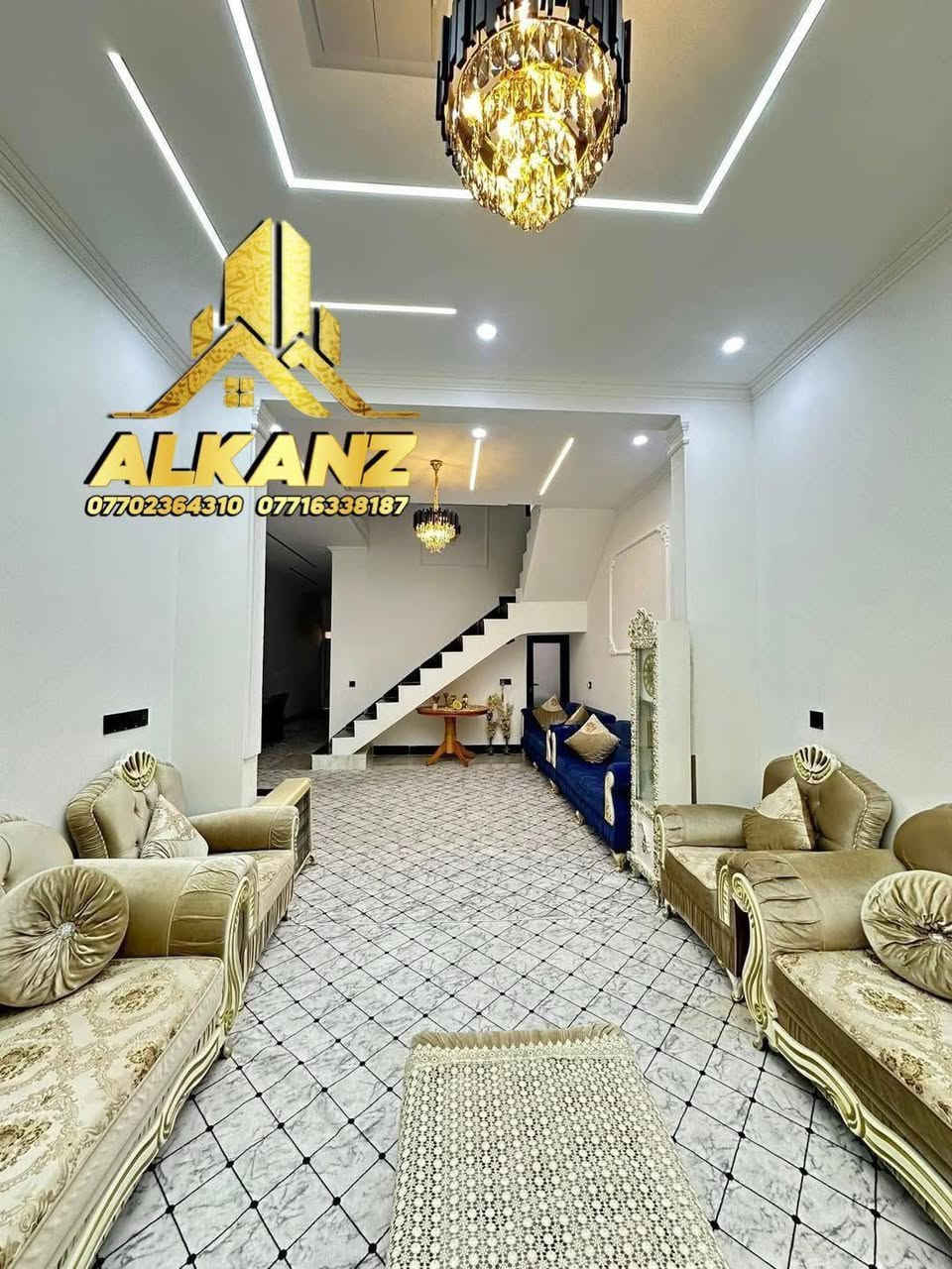 🔶دار صفر طابو صرف للبيع موقع مميز سنة البناء 2025🏠

🔶المساحة :- 150 متر الواجه 6 العمق 25 متر  🏠

🔶 الموقع  ساحة الأحتفالات بين السايدين مقابل جامع الخير    ✅

🔶 الطابق الاول يتكون من أستقبال وهول كبير ومطبخ حار وبارد وغرفتين نوم (2)      ✅

🔶 والطابق الثاني يتكون من غرفتين (2) نوم وهول ومطبخ وصحيات البناء صفر 2025 نظام دكتات وكامرات فول ✅
 🏠
 ________________________________

🔵نستقبل جميع عروضاتكم  وطلباتكم في بيع وشراء الدور ولأراضي السكنية والتجارية والزراعية 

🔷للأستفسار اكثر ☎️

***********
***********

🔶او يرجى زيارة مكتب الكنز للعقارات الكائن في حي الواسطي قرب مول الحاج زياد
