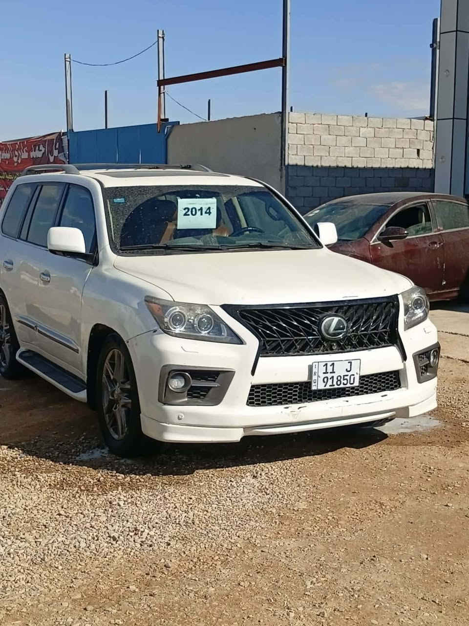 سلام عليكم
للبيع لكزز
موديل 2014 
تحكم استيرن
تحكم امرايات 
تحكم جوبلسات
فول واحد عل واحد 1️⃣
فتحه+ بصمه 
تشغيل عن بعد 
جاهز مابيه نقص 
رقم بغداد انكليزي 
بسمي تحويل ثاني يوم 
ملاحظه: انه السياره مصبوغ عام 
 بدون كلبه او تجيه 
رقم الاستفسار ***********
.....السعر 315 وبيه مجال للشراي
