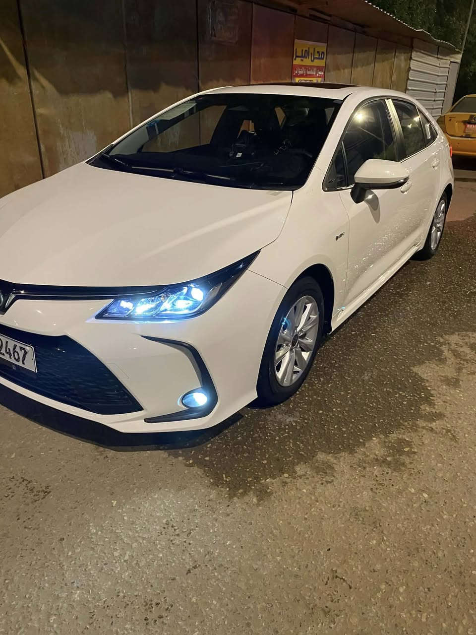 سلام عليكم كورلا هايبرد موديل 25ماشيه 11مكفوله كفالة عامه مكان سياره بابل الاستفسار  على رقم الهاتف ***********
