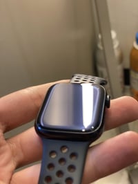 ساعة ابل جيل 7 نايك  كامل ملحقات  بطارية 90  نضافة 100/100 سعر 200 بغد...