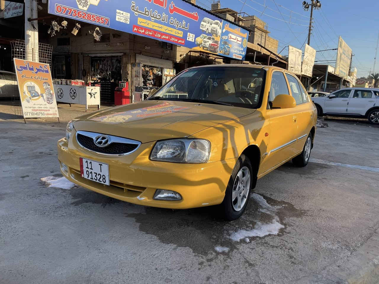 السلام عليكم هونداي فيرنا موديل 2014 مامعيوده بلادية مكينة كير تبريد كفالة صدر جديد تخم تاير جديد مدوشمة كامله سياره للخير كفالة بسمي ارقام انكليزي وهزة جديده مكاني لحسينية مال راشديه تصل وتدلل 
***********
