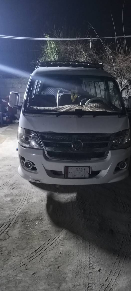 السلام عليكم فوتون 2014موصليه
السياره مكينه بيه بخار
 كير اكسن حداديه تخم تاير
 مكفوله من الضربه والصبغ 
داخل جديد كله مدوشم
السعر 35وبيها مجال رقم ذيقار
العنوان كربلاء الحسينيه
***********
