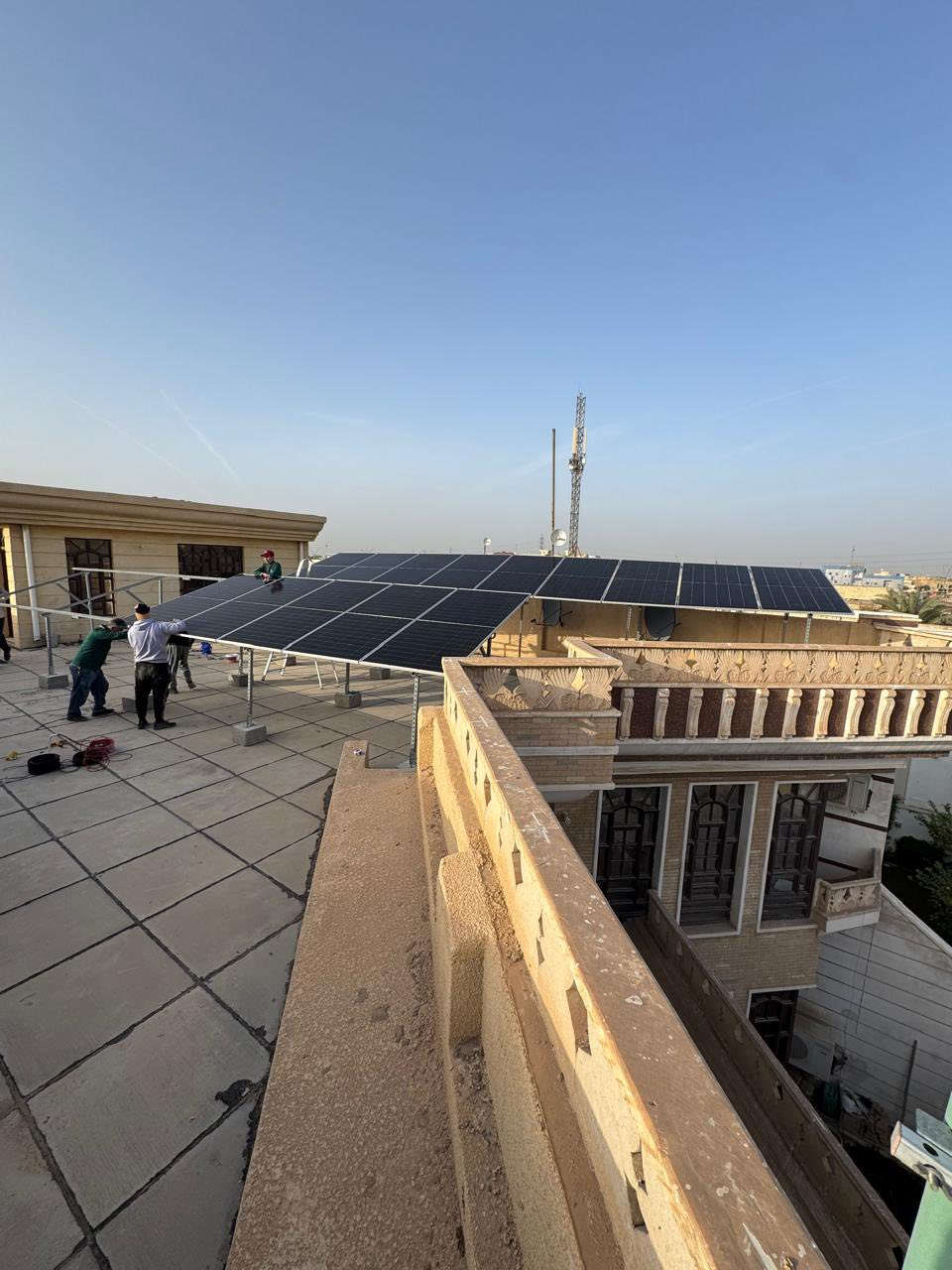 الجودة والثقة… هذا الشي اللي يميزنا دايمًا ⚡

منظومة 10 كيلوواط متكاملة
🔹 عدد الألواح: 18 لوح شمسي عالي الكفاءة
🔹 بطارية خزن 30 كيلوواط 🔋
طاقة قوية، خزن عالي، وتشغيل مستمر بدون قلق ☀️

اضمن راحتك قبل لا يجيك الصيف
لا حر ولا انقطاع بعد اليوم ❄️🔥
استثمر مرة وحدة… وارتاح سنين.

🔹 وكيل شركة شيشن تكنولوجي
🔹 وكيل شركة هواوي
🔹 وكيل شركة لونجي

✔️ بطارياتنا إنتاج حديث
✔️ ضمان حقيقي
✔️ غير مجددة

مكتب الطاقة المستدامة
الوكيل المعتمد لأفضل المناشئ العالمية

📍 العنوان: كوت – الخاچية – شارع 40
📞 ***********
📞 ***********
