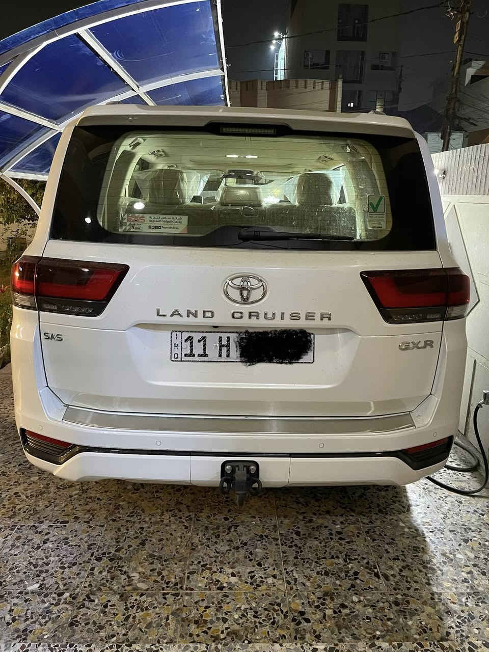 السلام عليكم
لاندكروز 2022 سبعينيه 
ساز ضمان
مواصفات معروفه 
ماشيه 12 الف جديده 
مكفوله من كلشي
مكان بغداد
للاتصال ***********
