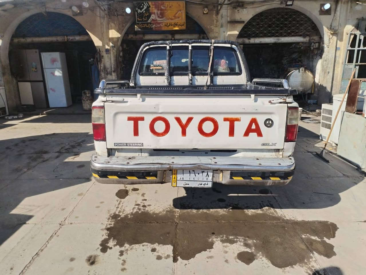 السلام عليكم
بيكم تيوتا دبل قمارة جمرة 
موديل ٢٠٠٣ ب اسمي المكان بغداد 
سعره ١١٠ وبيه مجال للشراي ..
رقم تلفوني *********** وبي واتساب
