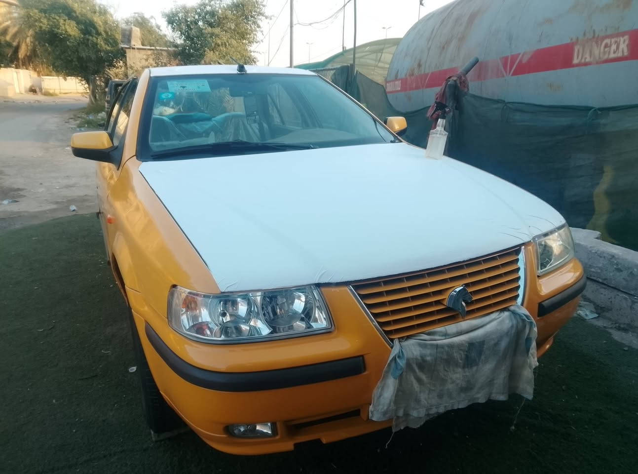 سمند للبيع سيارة جاهزة 2012 بسمي رقم الإنكليزي بية بنيدي مبدل فقط أو الدوسات معمرة.   رقم بغداد  
***********
