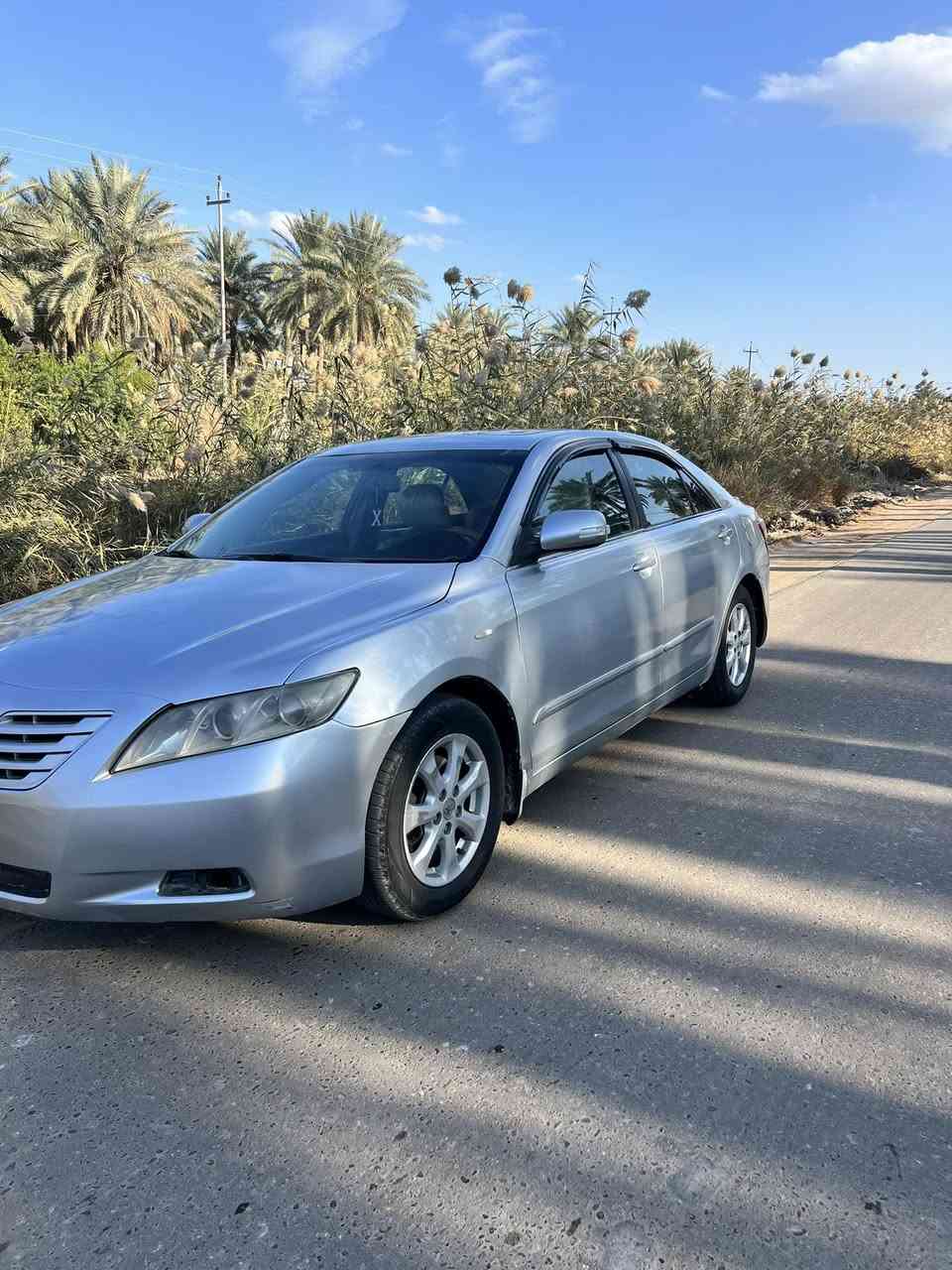 السلام عليكم 
كامري 7  بابل مصبوغه 
حداديه جديده 100٪؜ 
تخم تاير جديد 
خليجي Glx
السعر 75 مجال قليل ####
المكان كربلاء حي العباس 
***********
