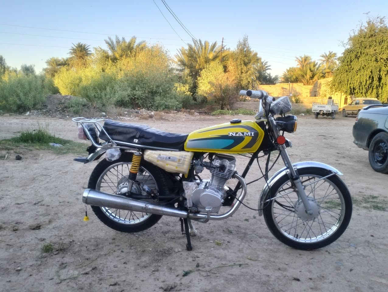 سلام عليكم نامه شلامجه ادوات للبيع محرك ما مفتوح2024 دراجه نضيفه السعر 550وبيها مجال  قليل
مكاني الغراف


**إذا كنت صاحب هذا الإعلان وتريد حذفه لأي سبب، رجاءا أرسل رسالة إلى الدعم الفني**