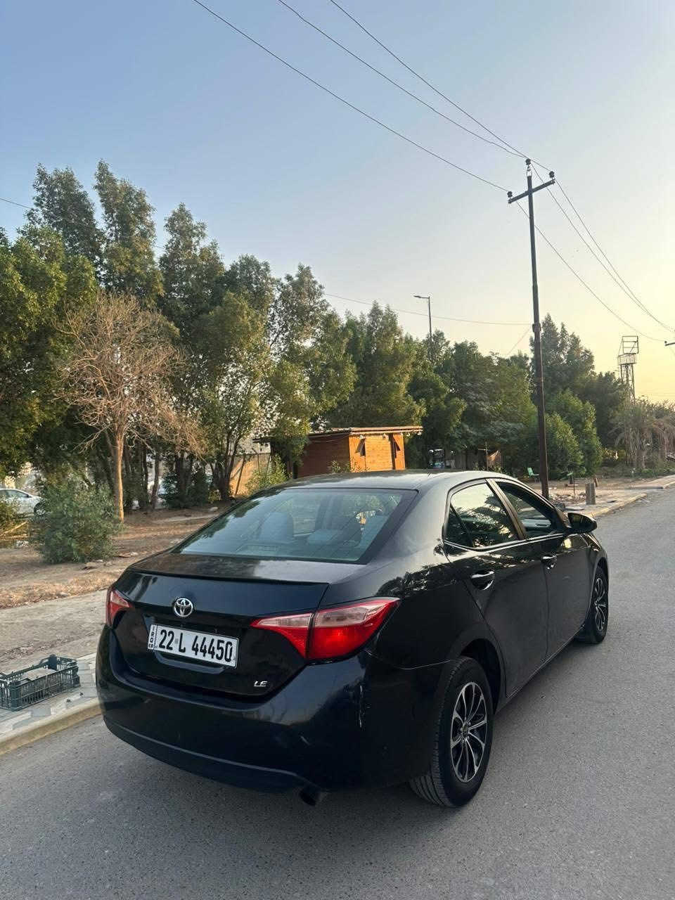للبيع تويوتا كورلا 2017 وارد أمريكي
محرك 1.8
الممشى 143,000 كم

حادثها ضربة بسيطة من الخلف كما موضح بالصور
والباقي كفاله
شواصي – لغود – حوض خلفي سليم
المكينة والكير حداديه مكفول
التبريد ثلج ❄️

المواصفات Le
تحكم ستيرن
جامات شفط
مثبت سرعة
كاميرا خلفية
نظام ECO

📄 رقم اربيل باسمي
تحويل ثاني يوم

💰 السعر: (128) وبيه مجال
📍 العنوان: (بغداد الطالبيه )

📞 ***********
