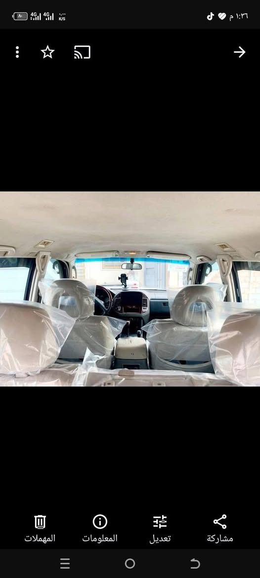 السلام عليكم باجيرو وكاله كفاله عامه منضومة غاز تخم تاير جبلي ماناقصها برغي رقم بابل مميز
للبيع او مراوس كوري فقط حسب الاتفاق
العنوان بابل المركز
***********
***********واتساب
