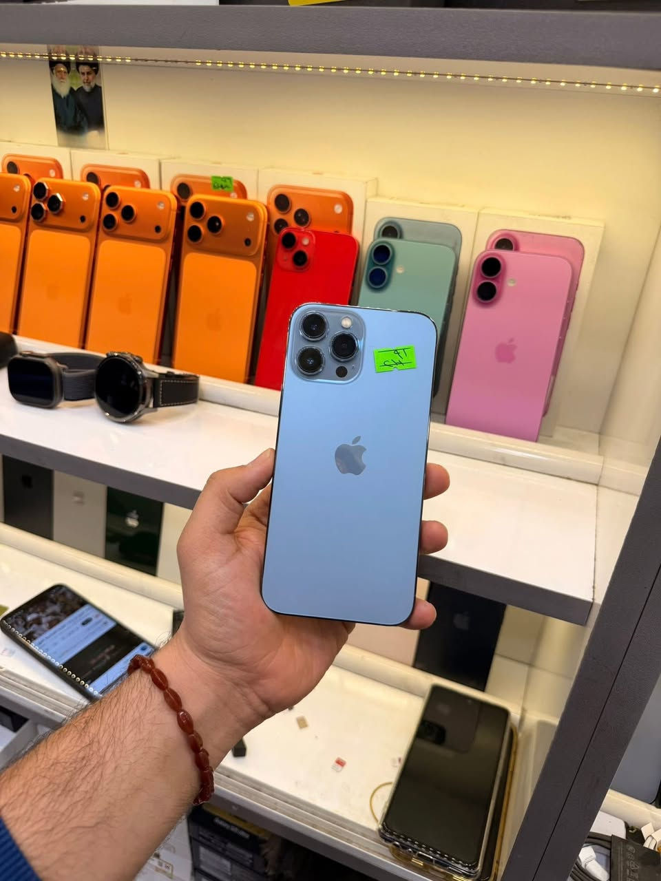 ايفون 13 برو ماكس دبل خط مكفول
بطارية 91 نظافتة 100‎%‎ مكفول من كلشي 
ذاكرتة 256 للبيع او مراوس مكاني النجف 
***********
واتساب او اتصال ☎️ 
شعندك جهاز للبيع دزة خاص وتدلل
