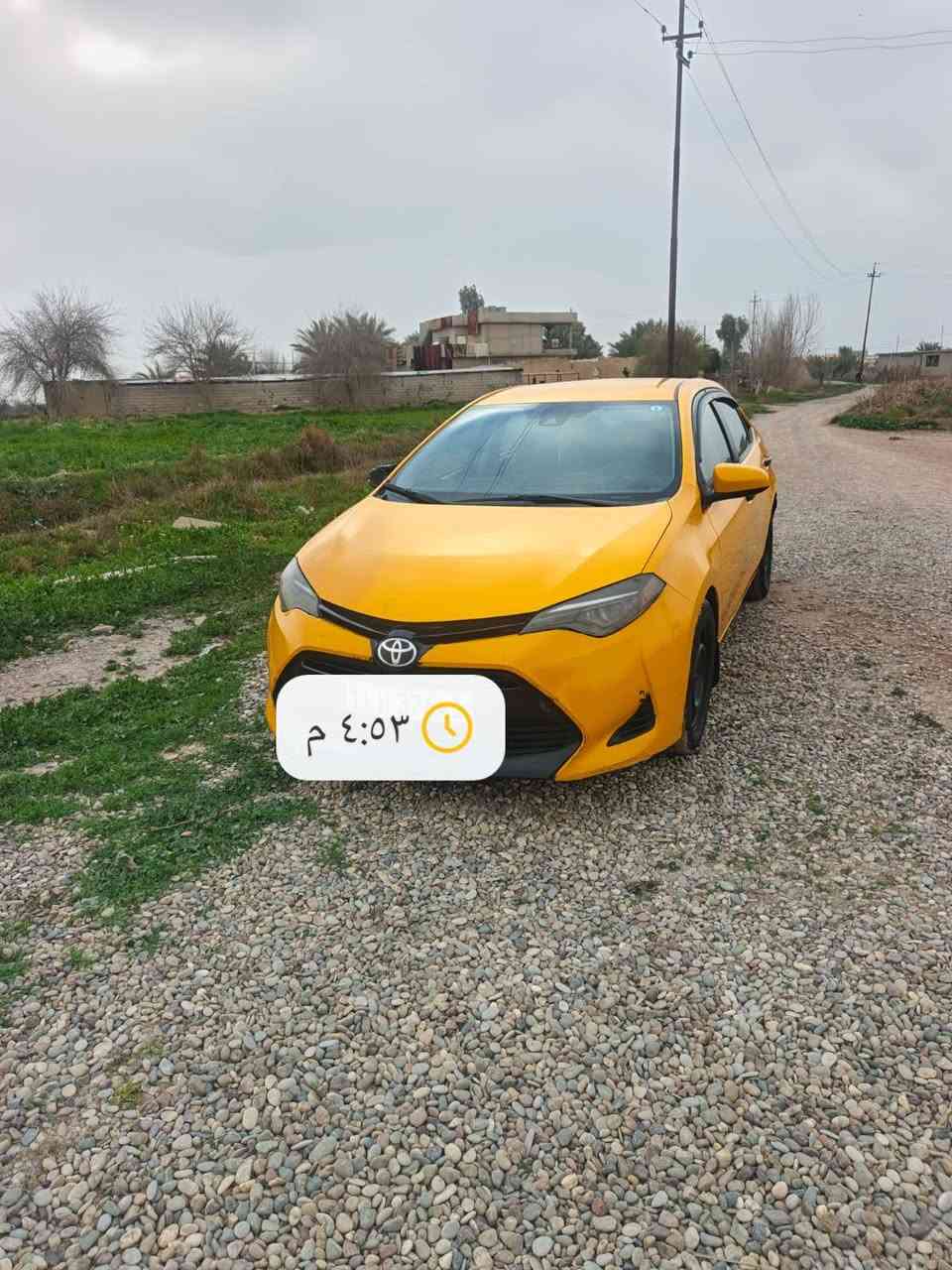 السلام عليكم سياره للبيع تويوتا كورولا موديل 18 سياره نضيفه ضرره تعديل جامرلغ عكس السايق رقم بغداد بسمي رقم دولي شرط التحويل بطاقه بانزين بيه مكان السياره كركوك الحويجة السعر 155 وماكو هيج اسعار وهيج نضافه 
صور الضرر بالمنشور ادخل وشوف وأخابرني وتبشر *********** ‏‪***********‬‏
