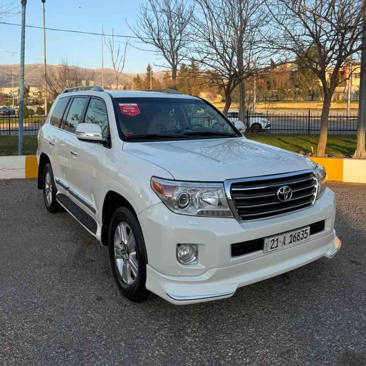 تويتا لاندكروز Gxr 2013 برێمی ئەسلی 
215 هه زار روشتوه له سه ر ده قى شه ريكه ماوه ته وه
بەناوی خۆمەوەیە 
دوبه له بيدى ئارى هه يه و 
قرجيكى بجوك 
فول مواصفات
بصمه شەغال 
دەرگا بەسمەیە 
سلایت 
کوشن جلد 
کوشن کارەبایی 
ئاوێنە شەفت 
تحکمات سەر سوکان 
تەبرید مەرکەزی 
3 ڕیز کوشن 
8 ئێرباگ 
حاسەی پێش و پشتی 
يه ك به له بوياخى هه يه

سـعـر : لە کۆمێنت داوابکە ڕاستەوخۆ بۆت دێت 📥 

گێر و مەکیەنەی بەشەرت 
هیچ کێشەیەکی تێدا نییە 

ژمارەی خاوەنەکەی
***********
***********

