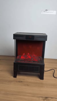 عروض رأس السنه 😍  مدفأة منظر الحطب  الاستخدامات:  يستخدم بالأماكن المغ...