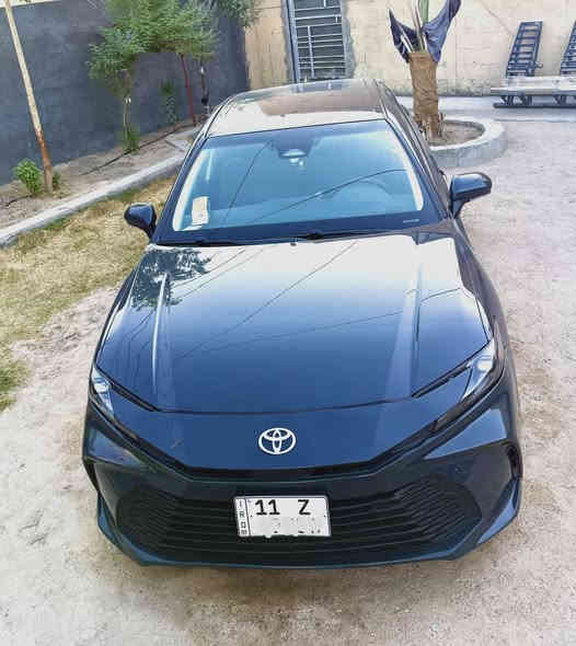 🚗 للبيع - تويوتا كامري LE 2025 🚗
:: للبيع او مراوس حسب القناعه ::
ماشيه 15 الف فقط وضع الشركه كفاله من الصبغ👍🏻

🚘 بلد المنشأ : اليابان 🇯🇵 وارد امريكي 🇺🇸
لون اسمنتي مميز 
🔹 الموديل: 2025
🔹 التسجيل: رقم بغداد جديد بأسمي
🔹 المواصفات:
✅ بصمة
✅ اربع جامات اوتو 
✅ العينه شاشة ديجيتال
✅ شاشة + كاميرا 
 ✅ كار بلي
✅ رادارات 360
✅ رادار مانع تصادم
✅ تحديد مسار
✅ لايتات زنون

🚘 حساسات ضغط اطارات
🚘 تبريد شاشة مناخين منفصلين 
🚘 قطعتين تبريد
🚘 هاند بريك كهرباء 
🚘كروس سرعه
🚘‏ Auto Hold  أوتو هولد 🚘
🚘انظمه القياده :سبورت ،نورمال،eco

كلشي شغال على وضع الشركه

🛠 تفاصيل الحادث:
🔸 فقط البنيد مبدل بلاد بدون صبغ 
الدعاميه نفسه  بلاد
غير هذا كلشي مكفول اتعهدلك بيه

🔧 المحرك: 2.5 هايبرد - 4 سلندر
📏 المسافة المقطوعة: 15,000،ميل

📩 للتواصل:
‏📞 ‭0780 926 6495‬ (بيه واتساب)

📸 صور الحادث بالمرفقات 📸
