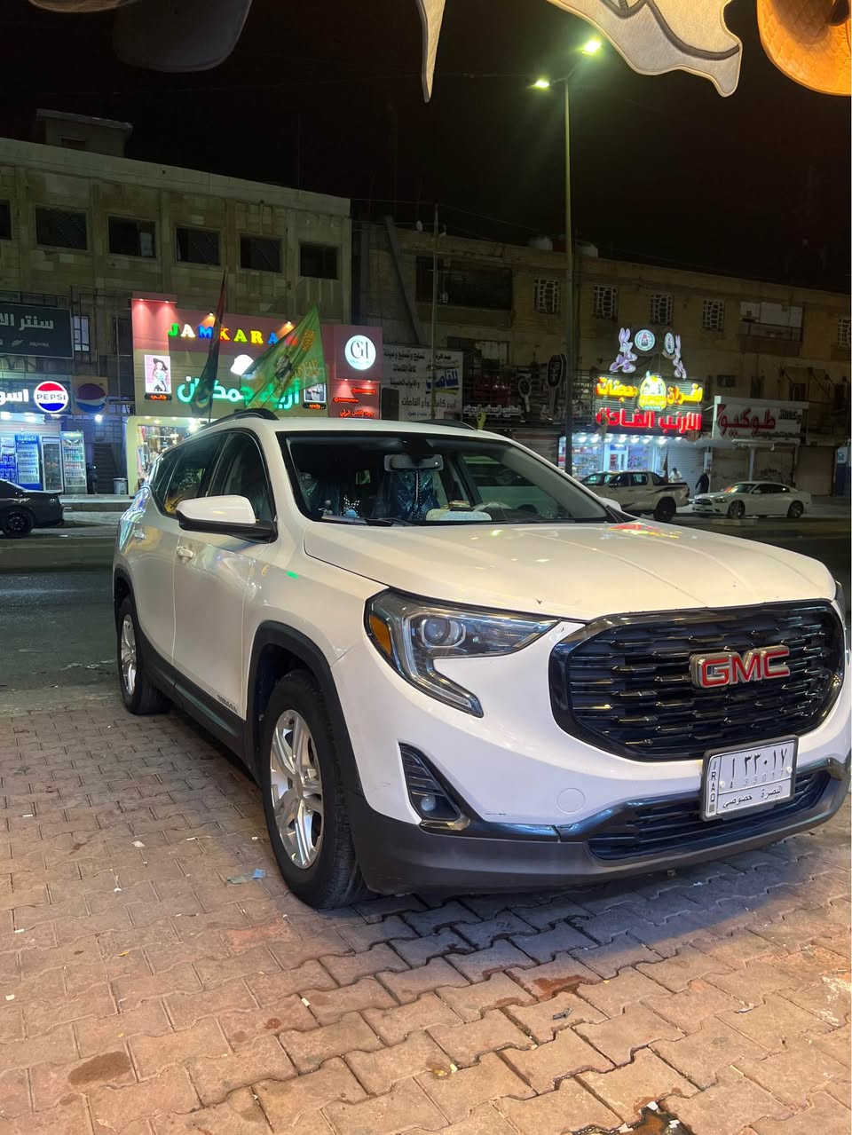 GMC 
تيران2019 وارد  امريكي حادث صطحي بدون ايرباك صبغ بس بنيد بدون ايرباك السيارة مواصفات Sle طخم تاير جديد  تحويل ثاني يوم 
مكاني بصرة رقمي *********** شراي يتصل فقط 
سعرها 160 وبيها مجال قليل البصرة, العراق
