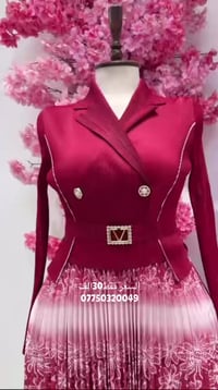 متوفر فستان 👗 عند الترند فول قياس واحد 1️⃣  للحجز على الواتساب 0775032...