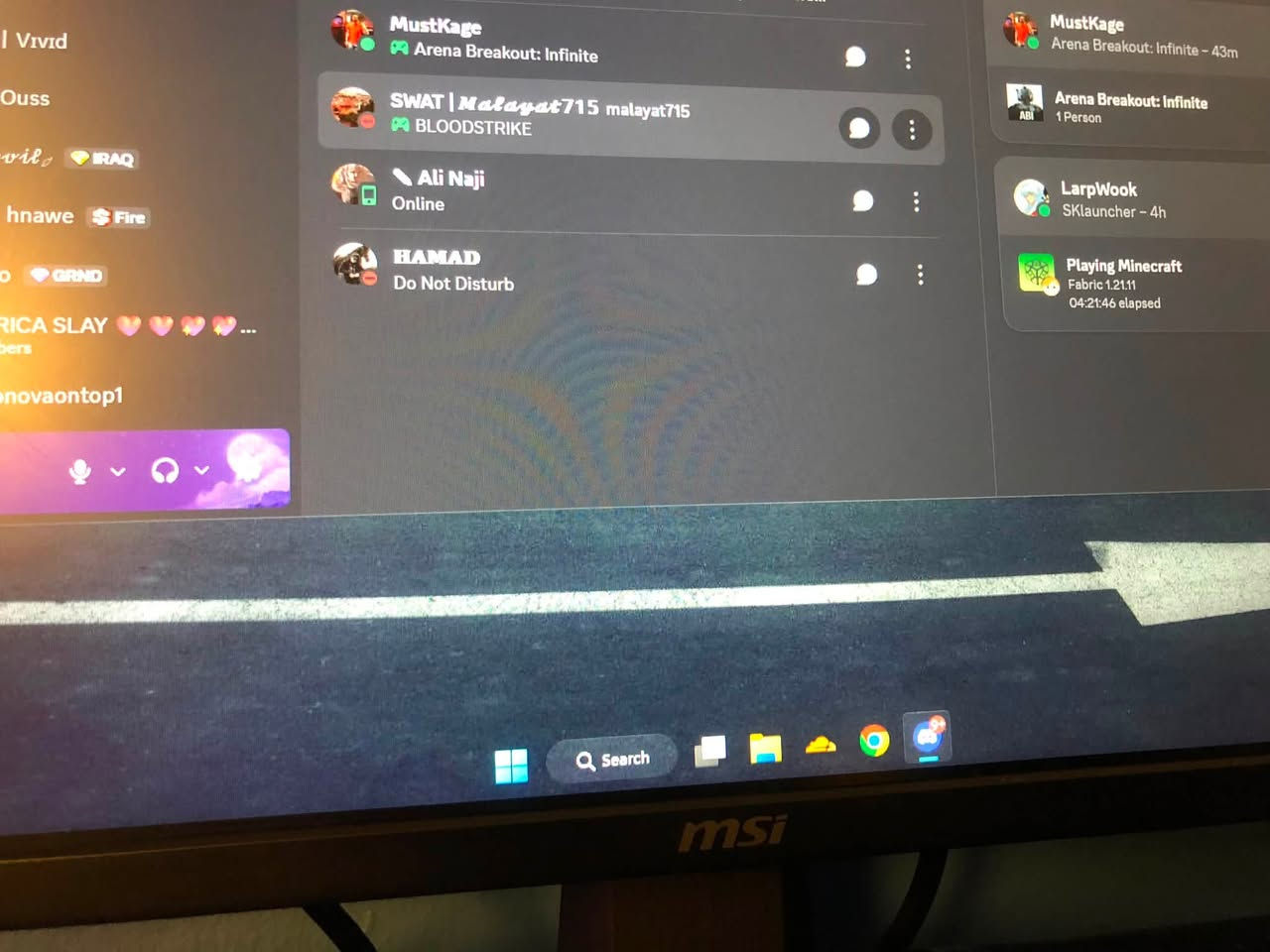 سلام عليكم من رخصت ادمن
PCلبيع
RTX3070حدث براند

المعالج i5 11400F

رامات 16. 3200

البورسبلاين 750

المذربورد b510

SSD125

M2 .225

شاشه MSI 180HZ .1080.   حجم 25

كيبورد وسماعه وماسباد يوبيس 1500

الحاسبه امانت الله جديده معنه كلمه ولشاشه

ماصارلي شهر من اخذته يعني اني انطي ضمان علا كلشي 

السعر 1200بيه مجال شي قليل حك جيه

                           بكاني بغداد الدوره رقم ***********
