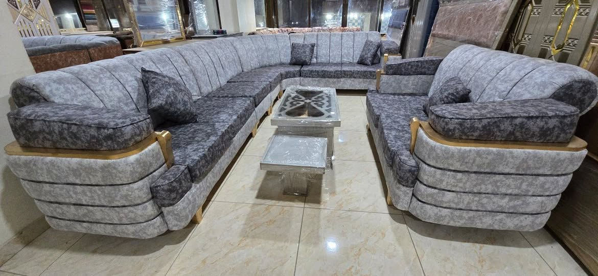 😍😍😍#طقم #كنبايات مع 3طاولة الشيستر 
 😍😍😍للتواصل واتس #اتصال 0956496987

🔴#المواصفات:     🌙🌙🌙🌙🌙
✅#خشب شوح  2  سنت🌙🌙🌙🌙🌙🌙🌙🌙
✅#سفنج ع 12سم. وسط اول ممتاز 🌙🌙🌙🌙🌙🌙🌙🌙🌙🌙🌙
✅#قماش مرمره تقيل 🌙🌙🌙🌙🌙🌙🌙🌙🌙🌙🌙
✅#صندوق 9 أشخاص🌙🌙🌙🌙🌙🌙
✅#الطراحة متحركة مذودة بسحابات لسهولة الغسيل🌙
# قواعد لوكنز  مطلي بل لون الدهبي 

بالمختصر طقم روعة


**إذا كنت صاحب هذا الإعلان وتريد حذفه لأي سبب، رجاءا أرسل رسالة إلى الدعم الفني**