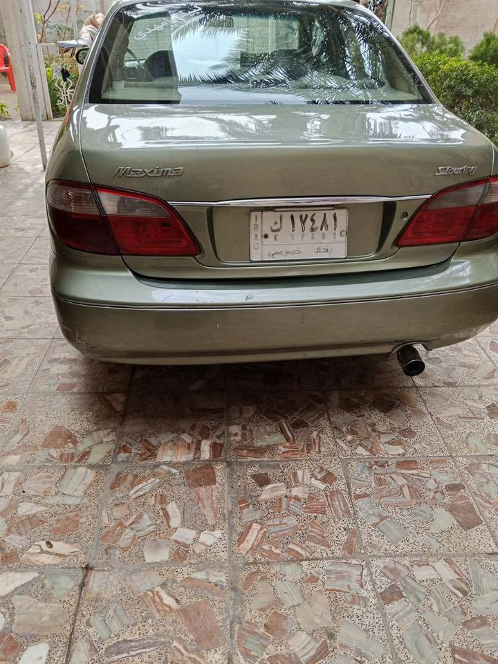 السلام عليكم ورحمه الله من رخصة الادمن المحترم
نيسان موديل 2003 صبغ عام مثل ما موضح بل صور 

رقم بغداد مكان السياره كربلاء مكلف بل نشر وت ساب موجود ***********
