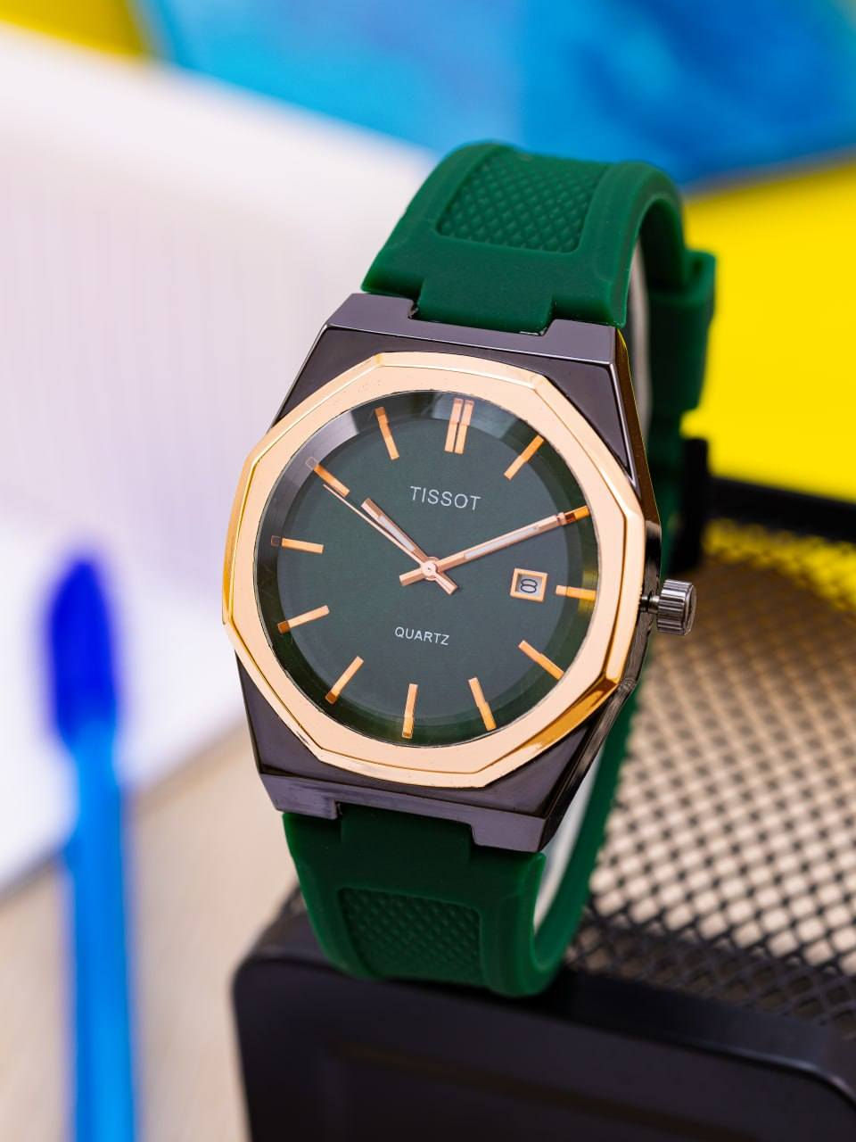 -تيسوت رجالي 📣.        🔥سعر القطعة 5000🔥
-وزن الساعه : 62 غرام ⚖️

-قطر الساعه : 40 ملم📊

-نوع السير : ربل 👌

-نافذ شهري 🗓

-مقاوم رذاذ الماء 💧 💧


**إذا كنت صاحب هذا الإعلان وتريد حذفه لأي سبب، رجاءا أرسل رسالة إلى الدعم الفني**