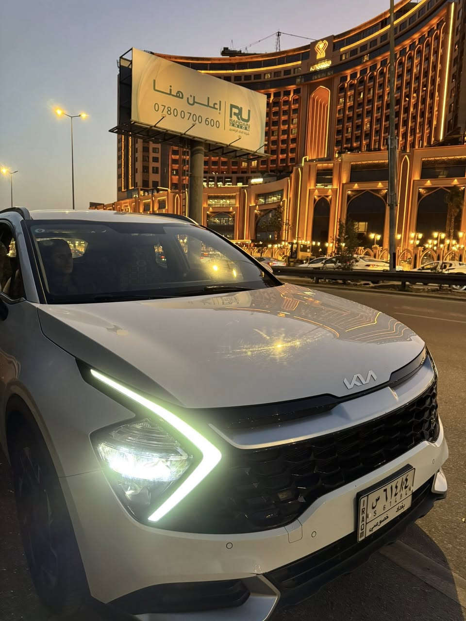 السلام عليكم
كيا سبورتج  مكفوله من صبغ وبارد موديل 2023
مواصفات الشركه الدوليه 
بصمه
حساسات
شفتات ستيرن
كشنات مخمل 
مري شفط+ترحيب
وباقي المواصفات المعروفة
السعر 213 
الاستفسار ***********
