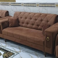 قنفات • ٢ كراسي • جديد ما مستخدم