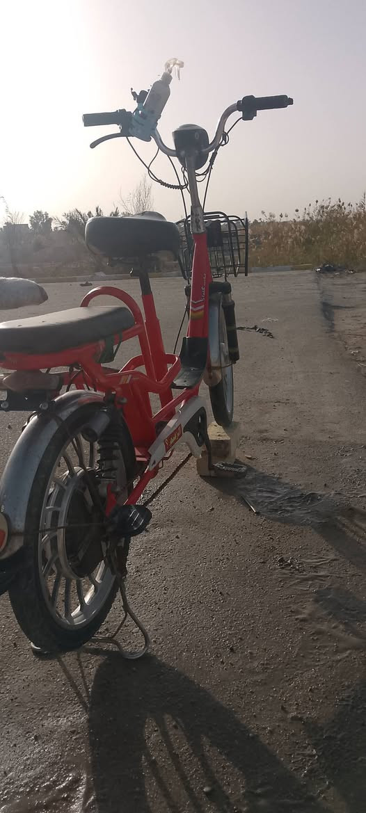 سلام عليكم دراجه شحن للبيع دراجه عوزه بس بطاريتين و بيه 2جددد عوزه بس بطاريتين دراجه شرط و جميع الكهربائية شغاله اشاير هورن ليت عنوان سوق الشيوخ العكيكه 📞*********** سعر 200وبيه مجال
