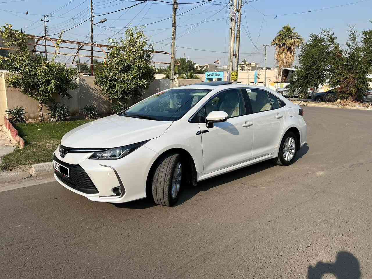 السلام عليكم  
تحية طيبة 🌹
كورلا 2024 خليجي  شهر ال (11)
بانزين اصلي 
فول مواصفات 1/1
السيارة بعدهه بضمان الشركة 
🔴(رقم سليمانية بأسمي) تحويل مباشر

🔵محرك 1800 بانزين
🔵بصمه عدد 2+ دخول ذكي
🔴 نظام الترحيب عند الاقتراب  
🔴حساس استشعار عند الاقتراب
🛑تبريد قطعتين 
🔴نظام القيادة (سبورت + عادي + ايكو)
🔵لايت زينون عالي وناصي+ بروجكتر لد زينون + لد صباحي زينون
🛑كيجات ديجتل شاشه 
🔵شاشه نفكيشن + كامره خلفيه دواره
🔴 عداد كم (9000 الف) زيروو
🔴 حساسات امامية+خلفية
🔵مانع نزلاق
🛑ايرباك عدد 4
🔴 شحن USP+ واير لس
🛑تبريد بيانو شاشه 
🔵اشاير مري 
🛑مري شفط 
🛑شباك كروم خليه 
🔴جنطة بصمة
🔵ويل كب حجم 16 عدد5
🛑حساس اطار + حساس لايت عالي وناصي اوتو + حساس مطر 
🔵تحكم سترين كامل 
سيارة جديدة ع وضع الشركة مكفولة
وين متحب تفحص حاضر
🔴 العنوان بغداد .المنصور
🔴السعر  197 $💵 مجال بسيط
للاستفسار ***********
