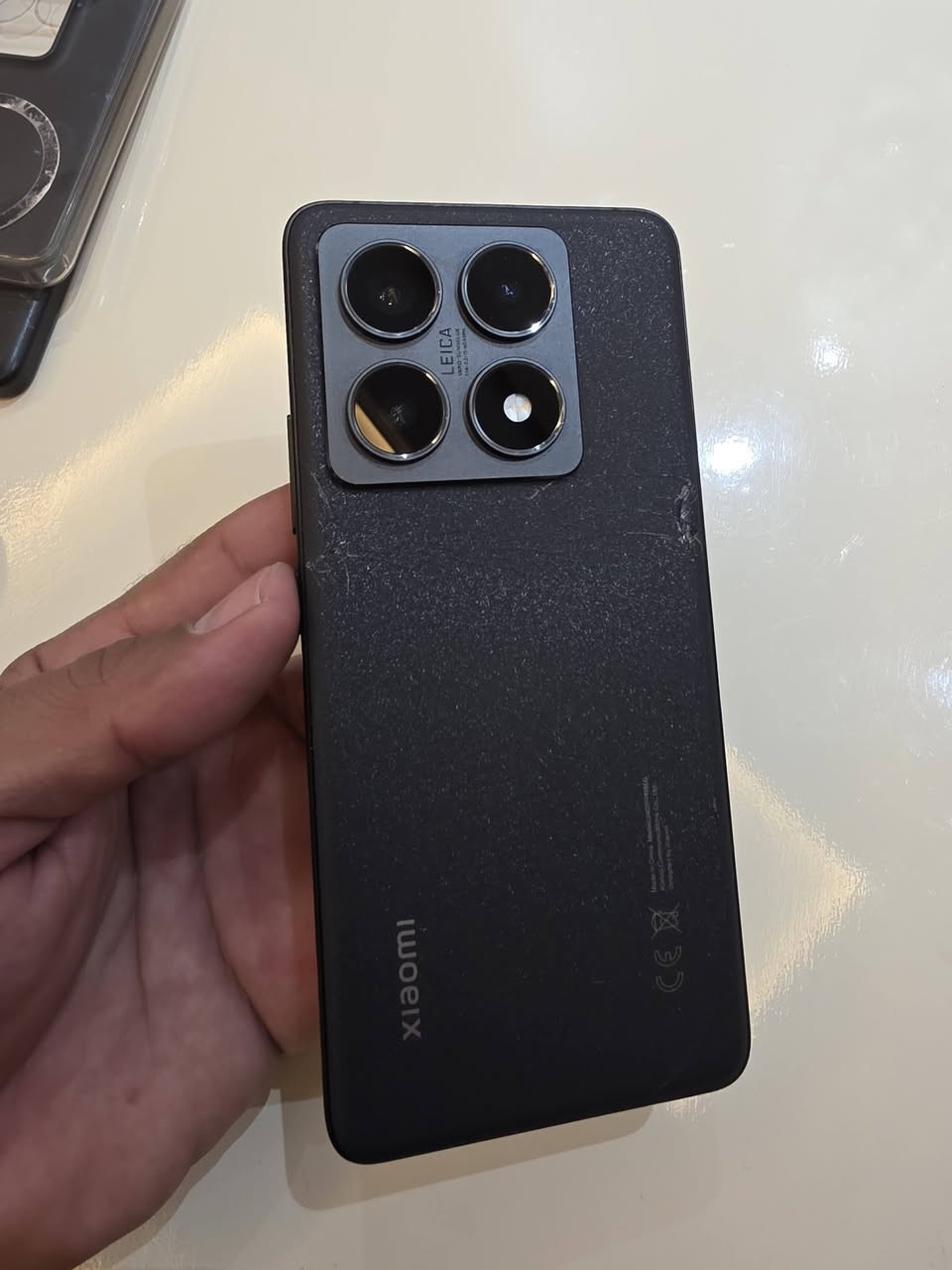 Xiaomi 14 T pro 1TB
جهاز شاومي ١٤ تي برو ذاكرة ١ تيرة 
قبل فترة اخذتة جديد كل ملحقاتة وية 
( فقط بي فطر بسيط بلضهر  ماماثر ابد وتبديل ضهر يكلف ٣٠ الف بس يم مركز تي مبايل بلمنصور وهذا رقمهم الي يحب يتاكد *********** )
ويا كفرات ٢ وشاحنة وكارتونة وكيبل 
بي تغليف جلد للضهر
السعر ٤٩٠ الف مكاني بغداد الدورة ماعندي توصيل
*********** لتواصل
