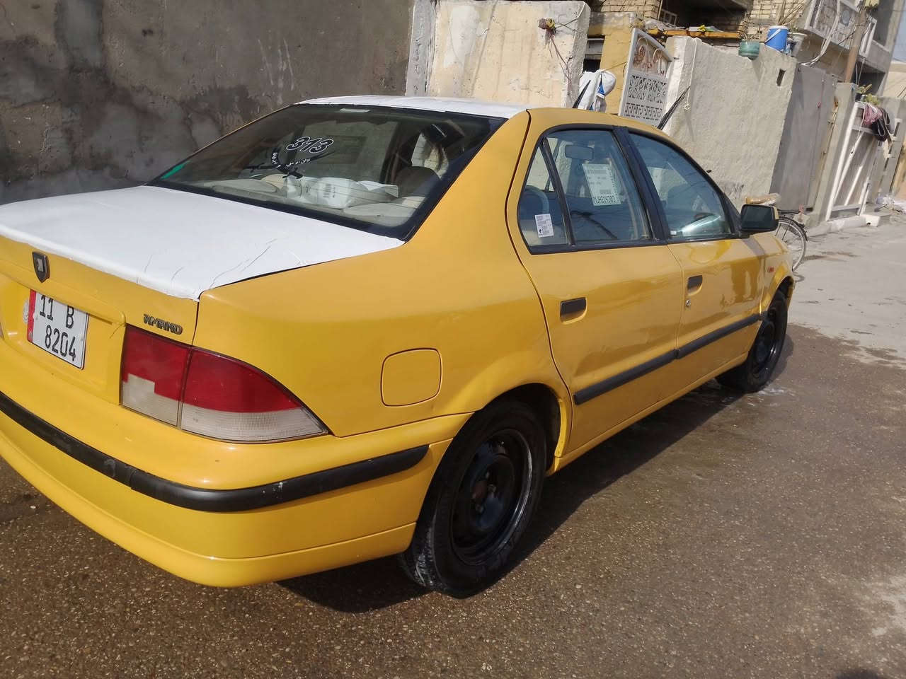 السلام عليكم سمند موديل 11سياره نصبتهة حلوه وكشرتهة تخبللل بس المحرك مفتر بي يطغ والباقي شوفت عينك رقم بغداد انكليزي والسياره بسمي تحويل ثاني يوم مصفره هيئه وغرامه *********** بكاني بل امين السعر 30وبيه مجال للشراي
