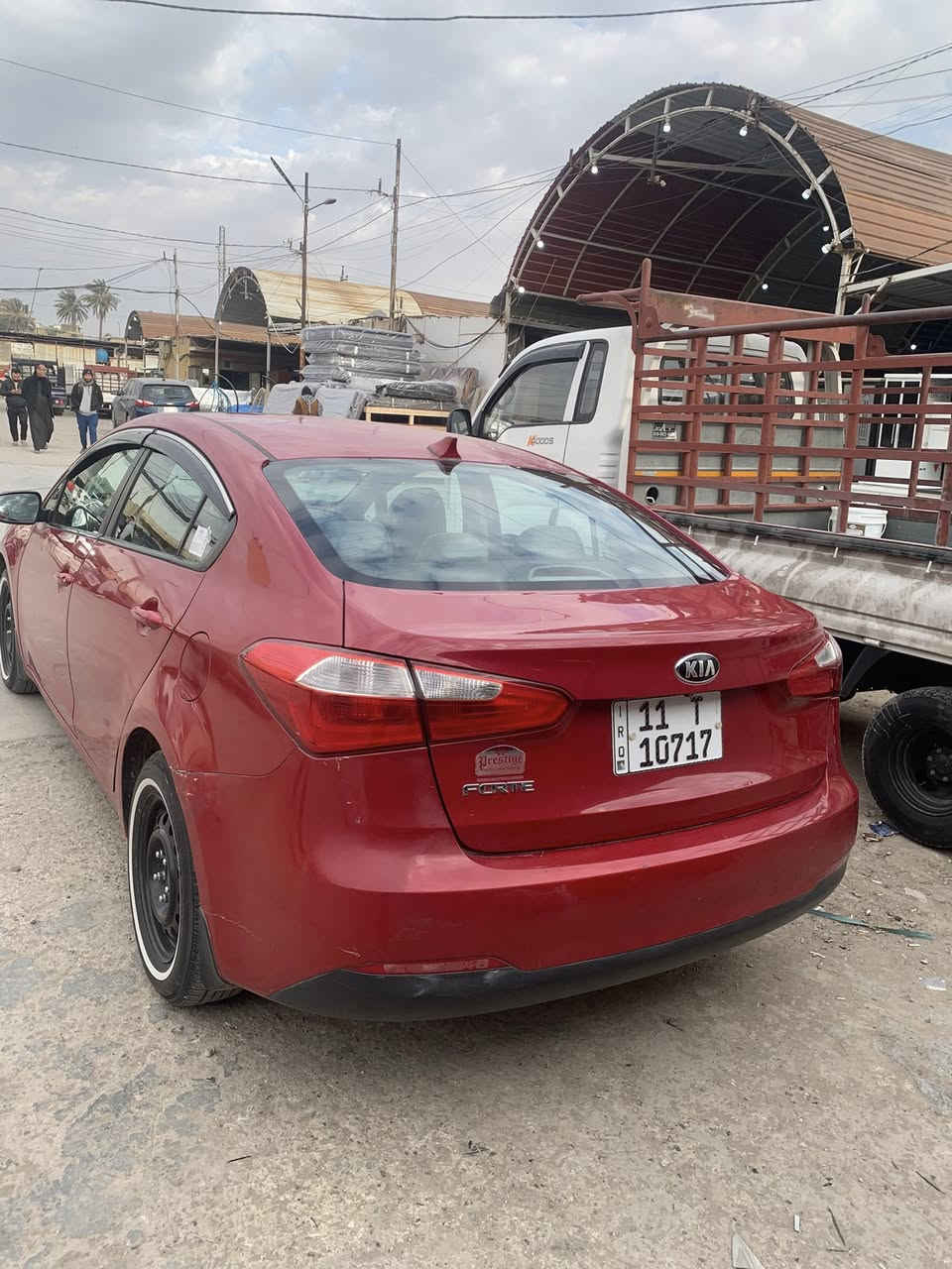 سلام عليكم كيه فورتي البيع موديل 2016
سياره خير من الله سعر 110 او بيها مجال مكاني بغداد العبيدي رقم الهاتف ***********
