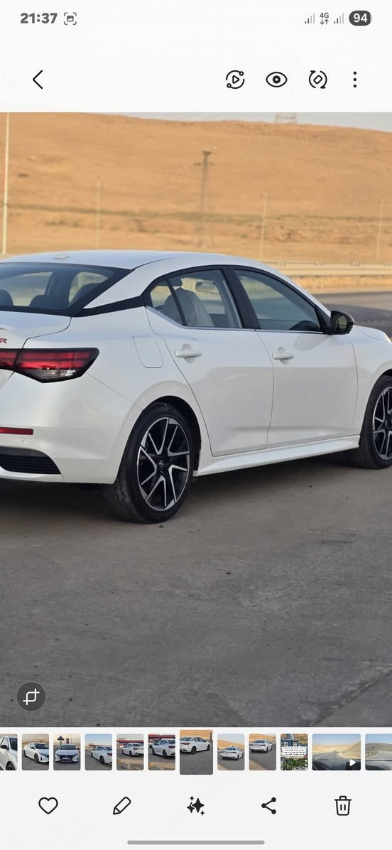 نیسان سێترا 2024 sr سلاید سپی
17 هەزار ڕۆیشتوە ڕەقەم هەولێرە تەنها قەپاغ سندروق بۆیاغە بێ داخیلی بێ ئێڕباگ 
هی مالی خۆمە 
هەموشتێکی بەشەرتە فول مواسەفاتەو تەناەت قنج و قۆپ و شوێن بەردیشی بەشەر بۆ نرخ پەیوەنڕی بکە 
***********
***********
