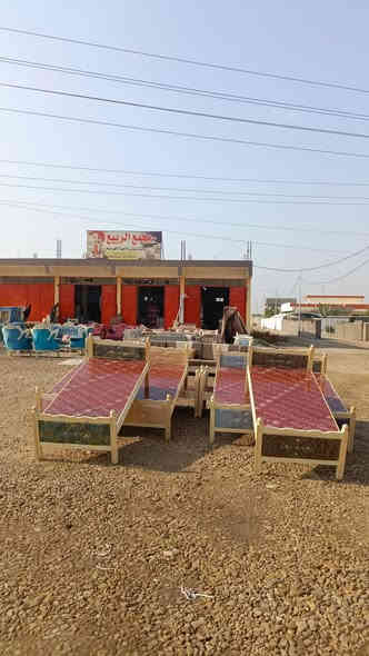 السلام عليكم 👋👋 
وفرنالكم جرابي نفر واحد 
خشب موديل دوشمة جديد
بألوان جميلة وشغل جيد
وبأسعار مناسبة 💵💵 
العنوان واسط قضاء الصويرة مقابل محطة رضا الصالح الثانية قرب مطعم هنداس طريق بغداد صويرة بالسايد إلي رايح عالصويرة 
للاستفسار الاتصال على الرقم التالي 
***********
