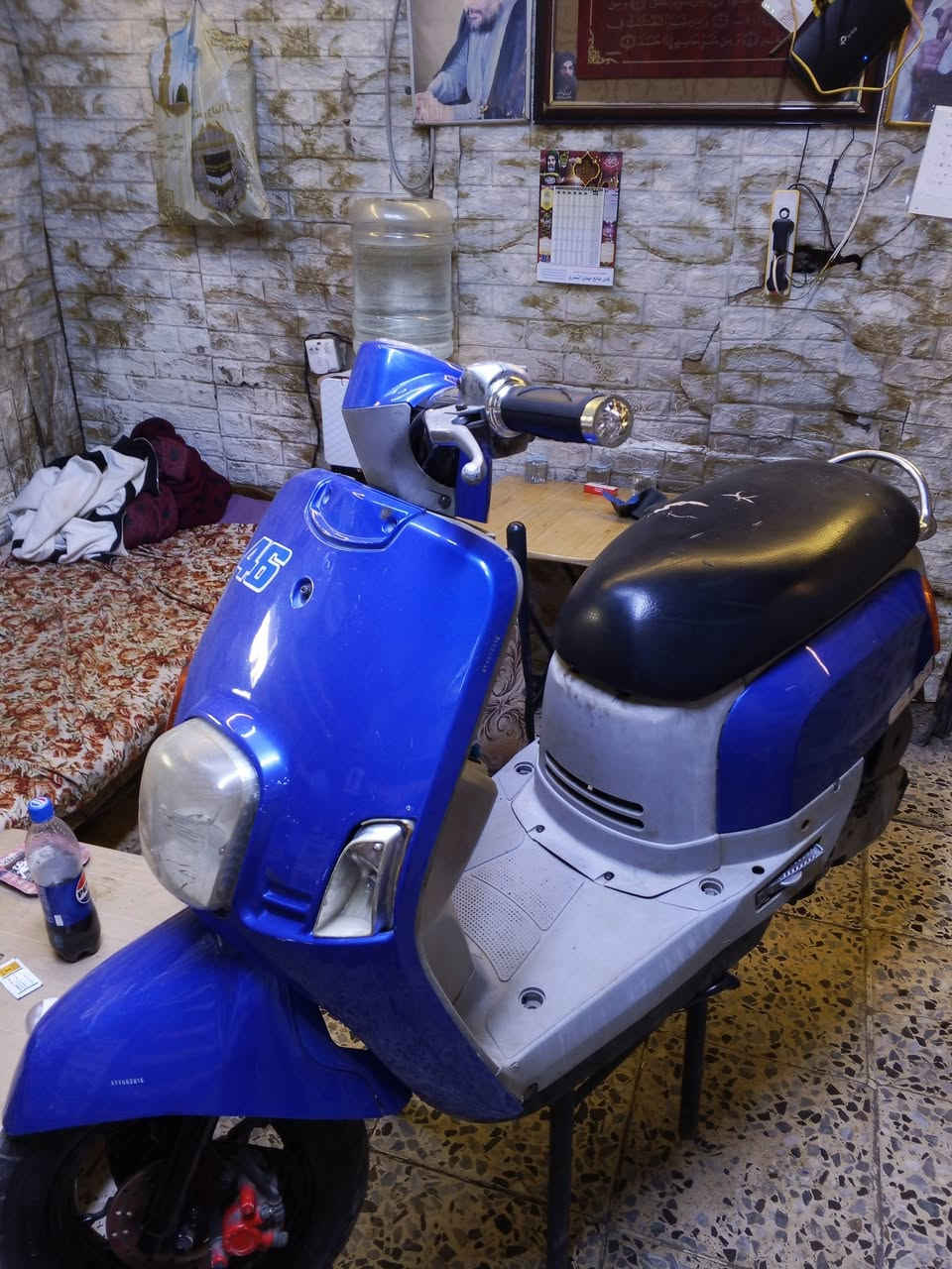 سلام عليكم 
دراجة بوليس البيع دراجه كامله و حلوه نضيفه
عوزه بس قبق هندر بس 
سعر 550وبيه مجال 
عنواني بغداد المشتل 
رقم ***********
