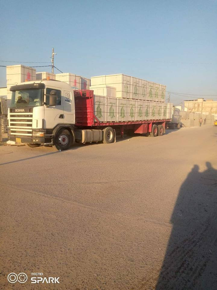 سلام عليكم 
تقدم اليكم { شركة النرجس }  الانشائية لمواد البناء 

ثرمستون وطنية             330
ثرمستون شمس البصرة   320
ثرمستون الحوشان.         320
ثرمستون الدير                320
بلد السلام                      320 

ثرمستون اعكادة            ( 10 س ) 
ثرمستون اعكادة             (  12 س) 

بلوك بحص                    640

بلوك خشانة                   580
توصيل لجميع مناطق البصرة 
يوجد لدينا كرين لتصعيد المواد 
ه‍  ***********    واتساب 

    ***********    واتساب البصرة, العراق
