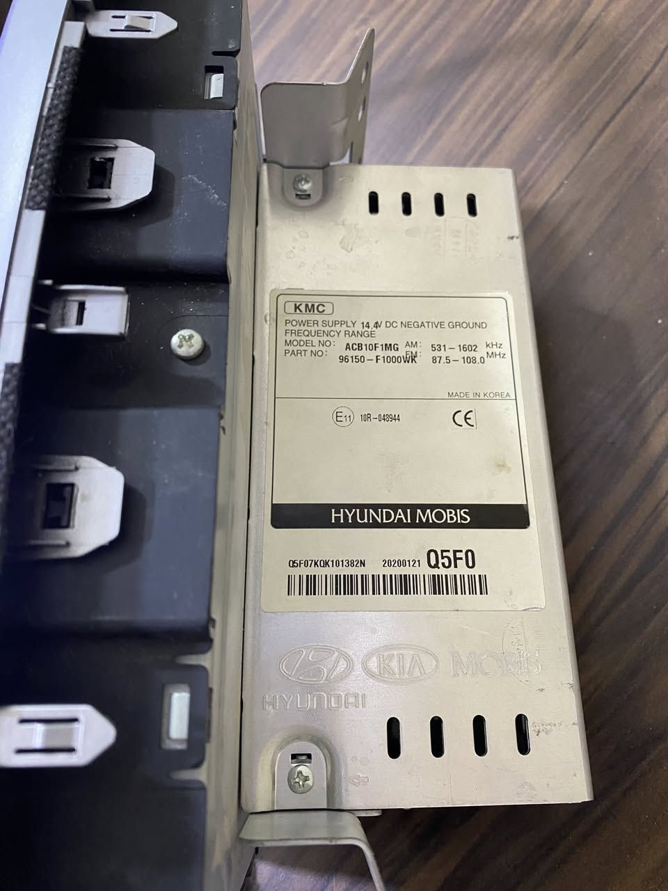 للبيع راديو وشاشه سبورتج خليج موديل 21
يرهم من 2016 ل 2021
سعر 75 الف ما مستخدم


**إذا كنت صاحب هذا الإعلان وتريد حذفه لأي سبب، رجاءا أرسل رسالة إلى الدعم الفني**