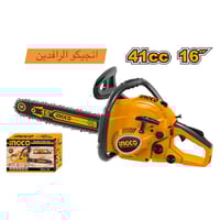 منشار شجر بانزين 16" من ماركة انجيكو  السعر 85000 الف يوجد توصيل كافة ...