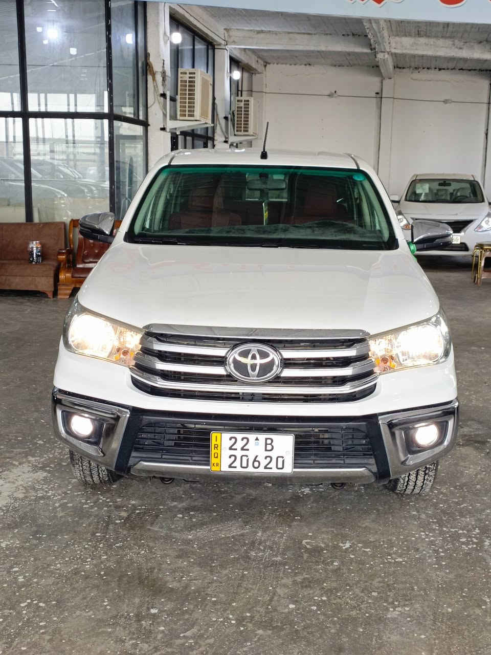 سلام عليكم
هايلوكس 2020 
اوتو ماتيك 
رقم أربيل مميز 
سنويه 2030 مجدده 
كفاله عامه بيها فقط شخط بسيط 
ماشيه 170
مكان واسط الصويرة 
***********
