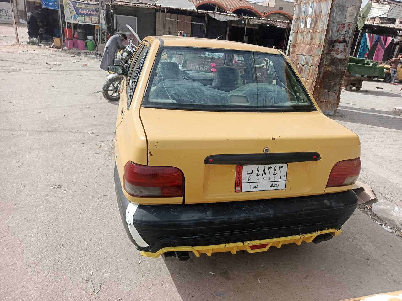 السلام عليكم سايبا موديل 12 للبيع
السياره احله من الصوره 
رقم بغداد الماني مشروع وطني 
السعر 29وبيهه مجال 
مكاني الديوانيه قضاء الشاميه
رقم الهاتف ***********غير متواجد ع نت
