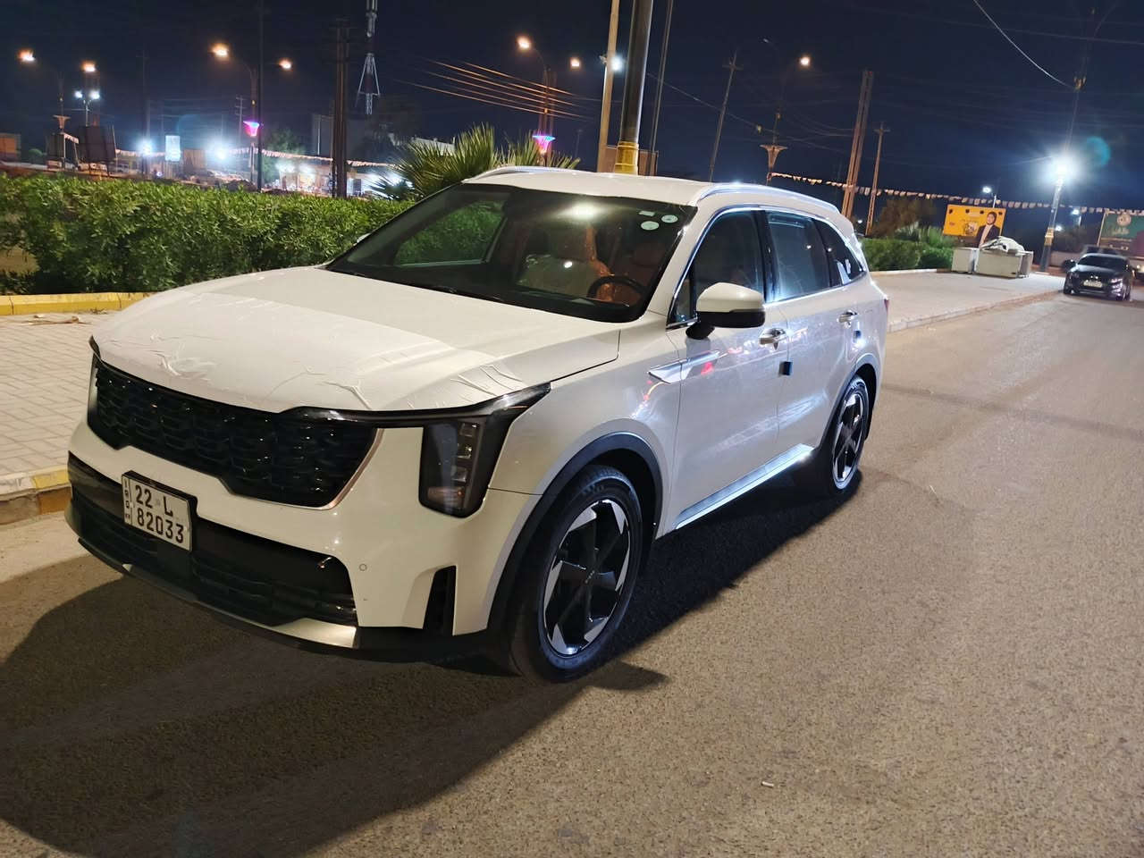 السلام عليكم سورنتو 24 للبيع السعر 285 رقم الشمالي باسمي اسماء الرميثه وبيها مجال الاستفسار تليفون او واتساب ***********
