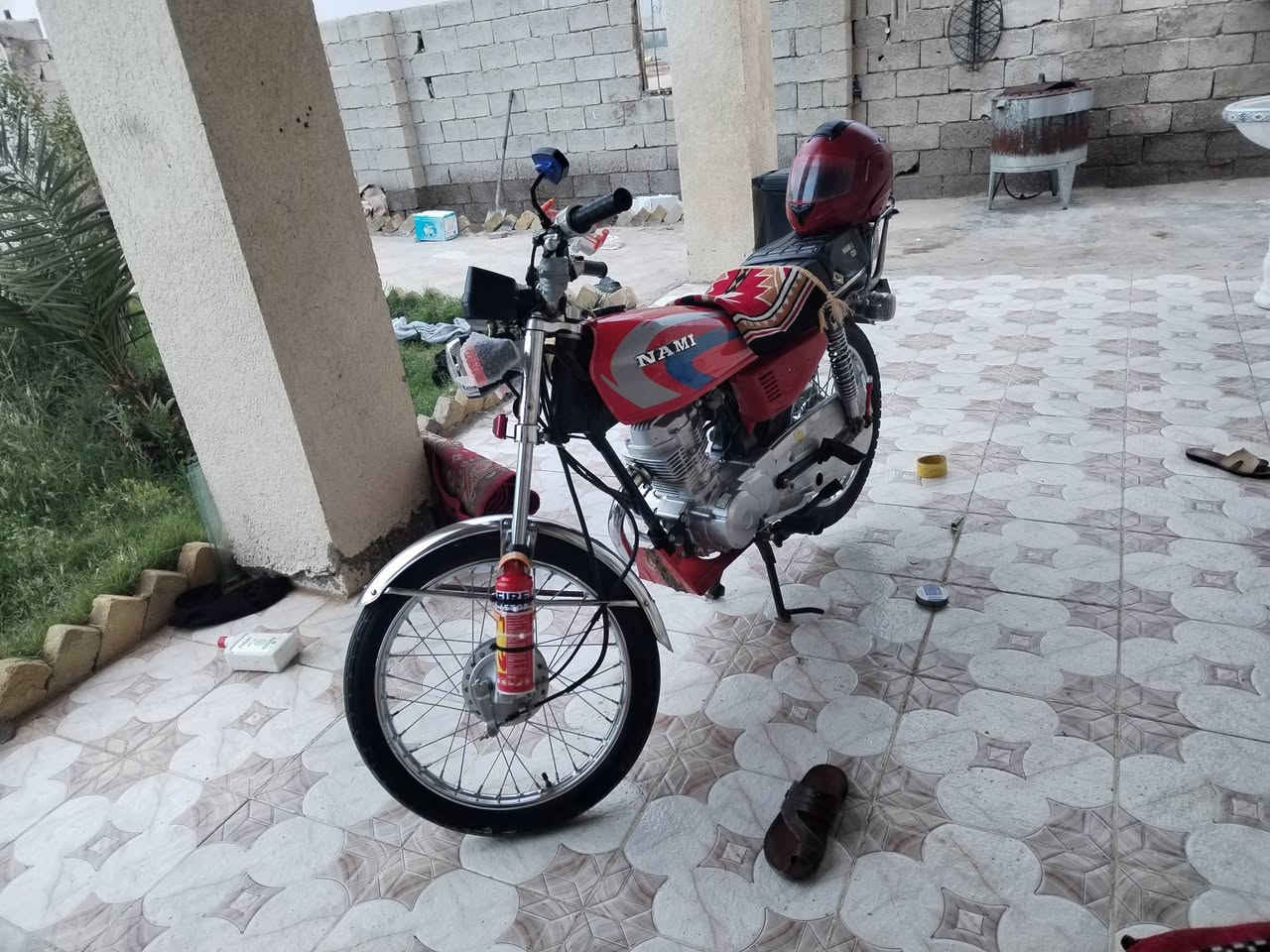 نامه شلامجه اصلي بلاد مو تعمير كهربائات شغاله شلع رونات كلجات مكفوله كفاله عامه  دراجه احله من صوره شرط معدل 120 
#ملاحضه_دراجه_بدون_اوراق السعر خاص وتدلل ميسان المجر الكبير منطقة السعيده


**إذا كنت صاحب هذا الإعلان وتريد حذفه لأي سبب، رجاءا أرسل رسالة إلى الدعم الفني**