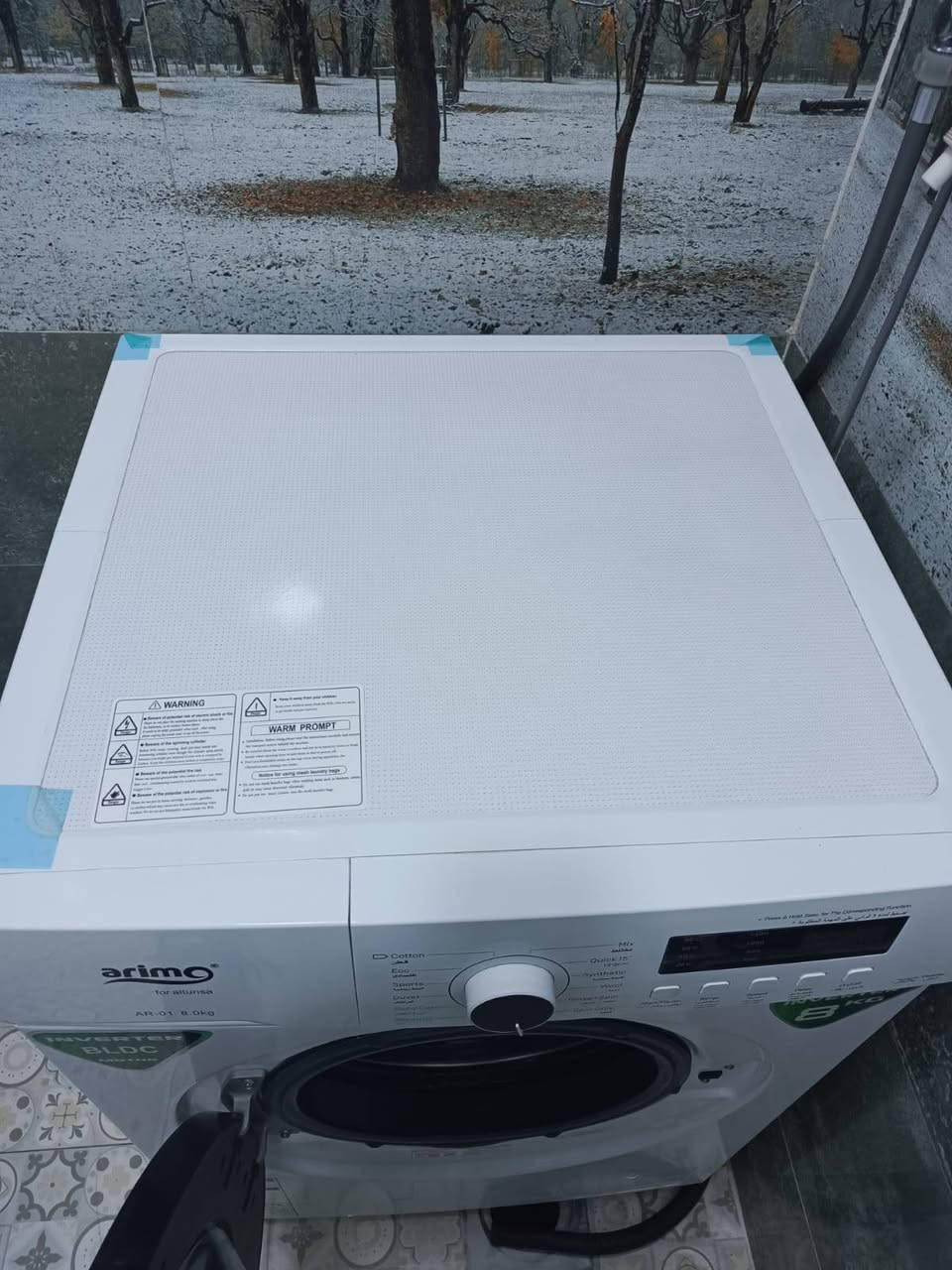 سلام عليكم... غسالة فوول أوتوماتيك بل كارتون استعمال اسبوع لزكات الشركة عليهه
12 نضام 
جاهزة من كلشي ***********
