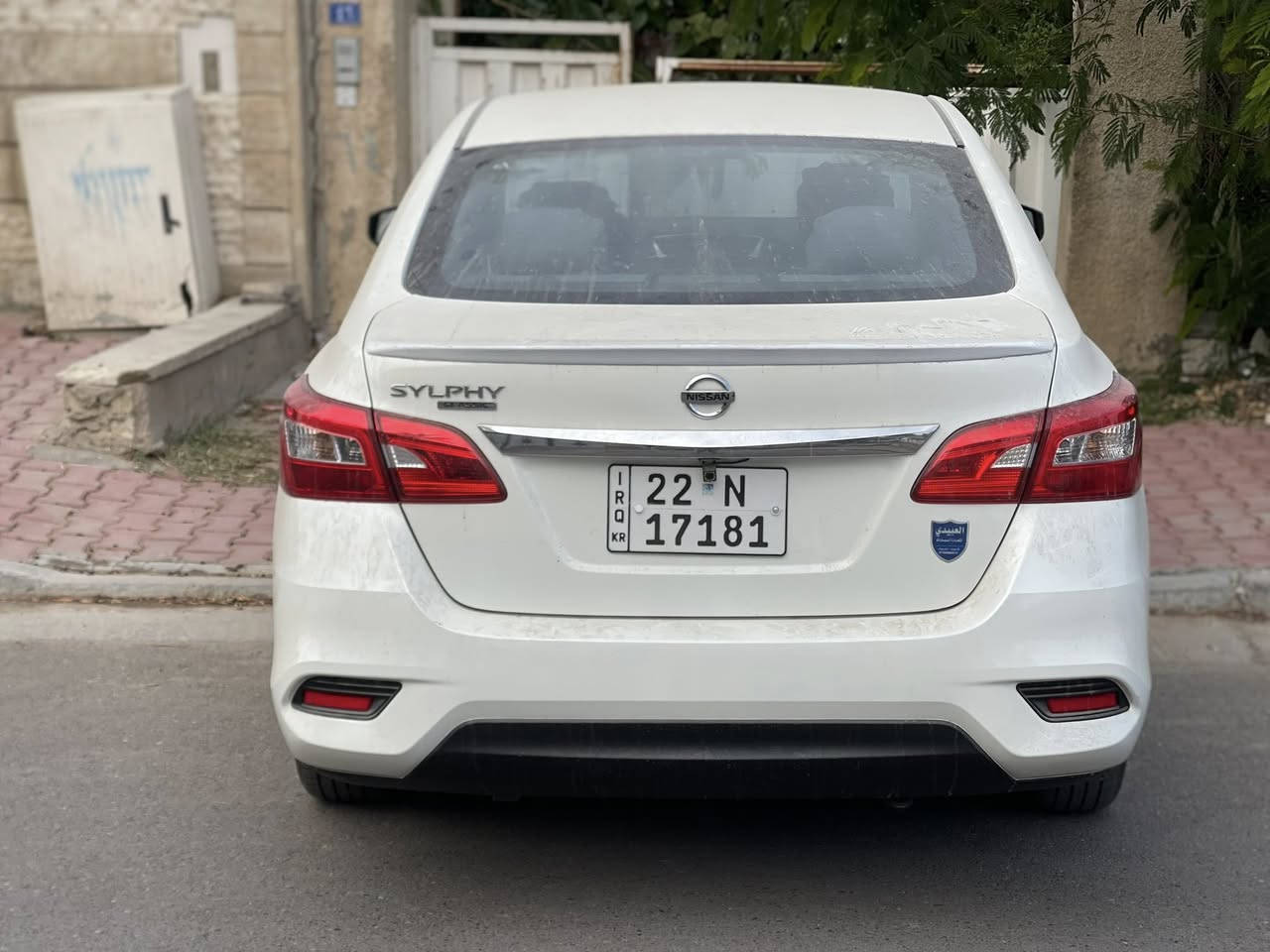 #السلام_عليكم
#للبيع 🚘
- نيسان  سنترا NISSAN SYLPHY 2025
- رقم اربيل تحويل او وكاله
- خليجي كفاله 
- ماشيه 500 كيلو فقط 
- السعر 131
المواصفات :-  
*  شاشه  حجم الكبير + كامرا  
* سويجات عدد2
* تحكم  ستيرن 
* حساس خلفي 
* دوشمه كامله للسياره 
- مكان السياره بغداد   
- للاستفسار 
- ***********
