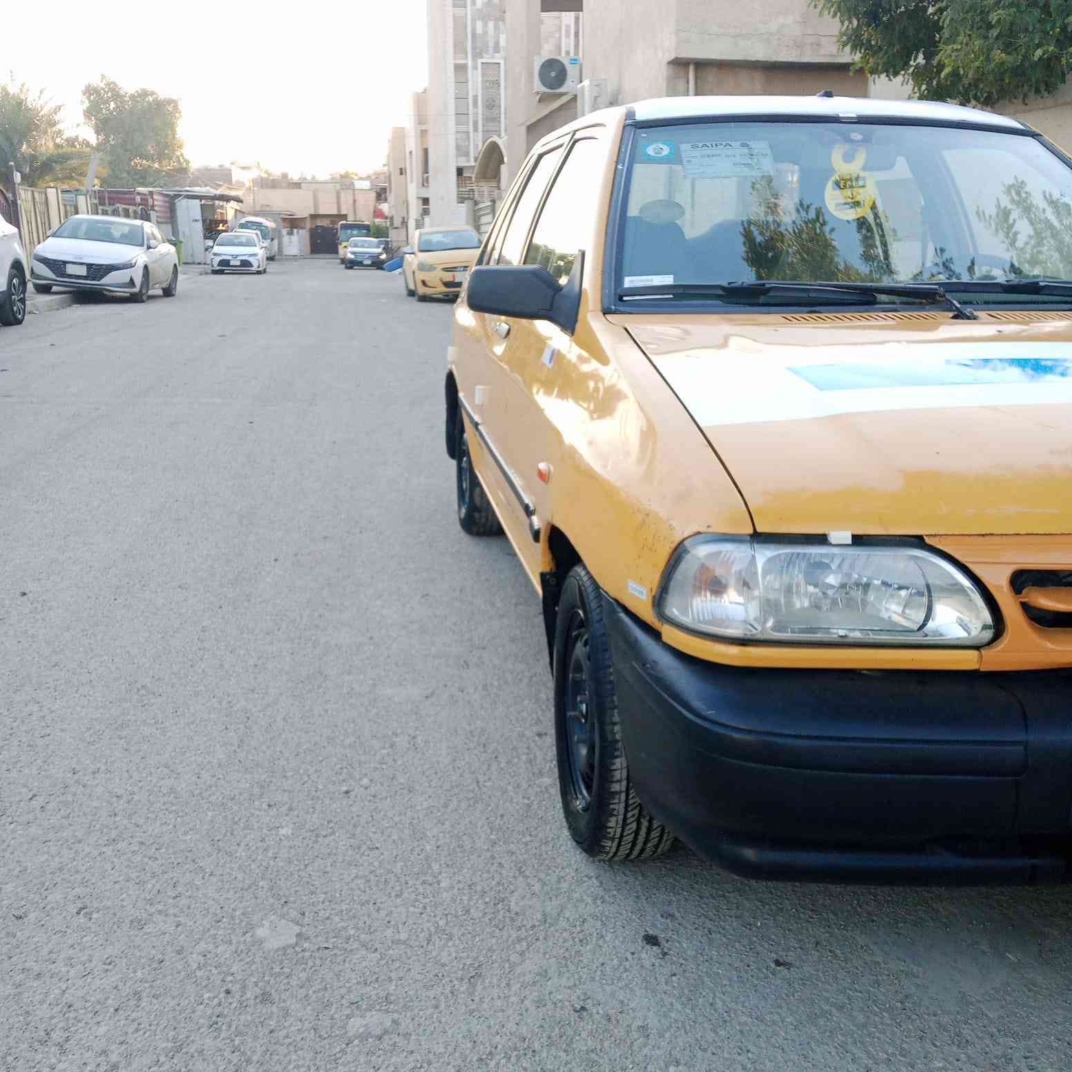 سايبا موديل 12
كير مكفول صدر امامي خلفي جديد
     مكينه جديده مكفوله 
    عضمتهه حلوه بلاديه مابيها خياسات 
     شواصي واحد معمر 
    كهربائيات بلاديه جطل واحد مابيهه 
    كاعيه جلد السياره جاهزه
    ربع متصرف عليها كبل للشارع
    مال جناي مصفره هيئه وغرامات 
    سعرهه 27وبيهه مجال بسيط 
    مكاني بغداد البياع 
    للاستفسار ***********
