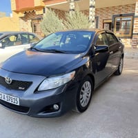 كورلا للبيع  بدون صبغ بدايه تقحيل بسقف موديل 2009 كير ومحرك18 شرط  توا...