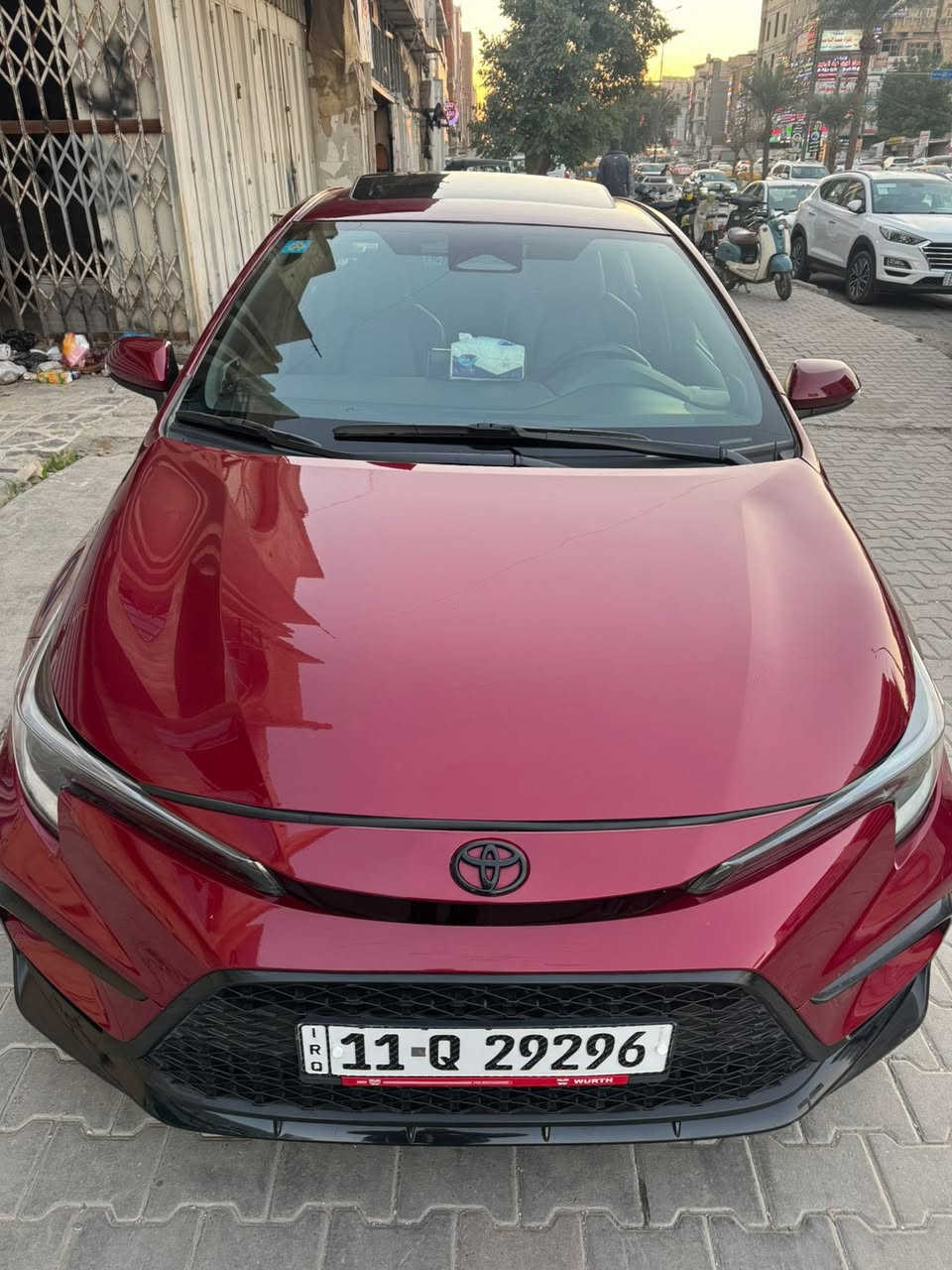 للبيع: تويوتا كورولا 2023 XSE

📍 مكان السيارة: بغداد
📞 للتواصل: ***********
💰 السعر:170. ورقة – 
📊 المسافة المقطوعة: ٤٠!الف ميل
🛠️ المحرك: 4 سلندر – 2000cc---

⚙️ المواصفات:
• فئة XSE – أعلى فئة
• بصمة وتشغيل عن بعد
• شاشة وسطية تدعم Apple CarPlay / Android Auto
• كشنات جلد  (Sport seats)
• كشن السائق كهربائي
• تبريد وتدفئة للكشنات الأمامية
• سقف بنوراما
• شحن لاسلكي
• رادار أمامي + النقطة العمياء
• كروز كنترول ذكي
• كاميرا خلفية
• إضاءة LED بالكامل
• جنوط سبورت مقاس 18
🔧 الضرر
• حادث خفيف – تبديل الجاملغ الأمامي فقط
• بدون شواصي أو ضرر داخلي 
📌 تفاصيل إضافية:
• وارد أمريكي
• رقم السيارة بغداد الدولي الجديد
• اللون: أحمر -كرزي🍒
